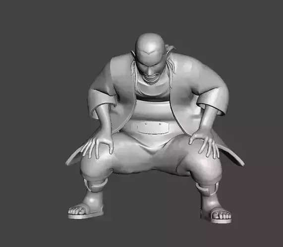 Choji Akimichi Boruto 3D Model 3D print model