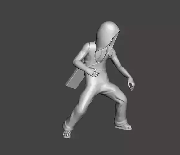 Darui Fifth Raikage 3D Model