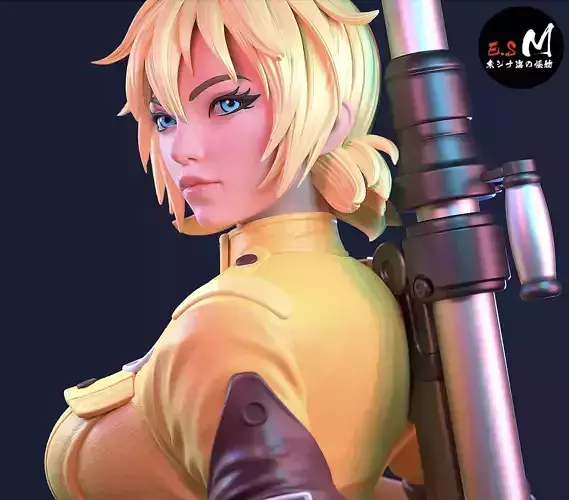 Seras Victoria CHARACTER BY ESM 3D print model