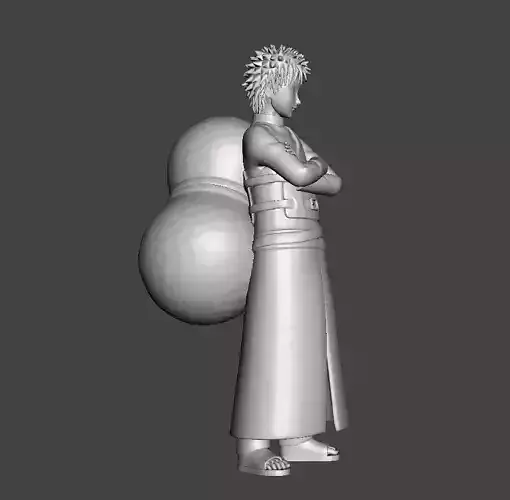Gaara Kazekage 3D Model