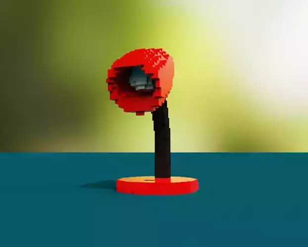 Voxel Lamp 3D