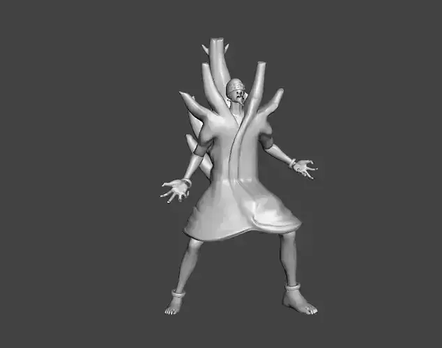 Gedo Statue 3D Model