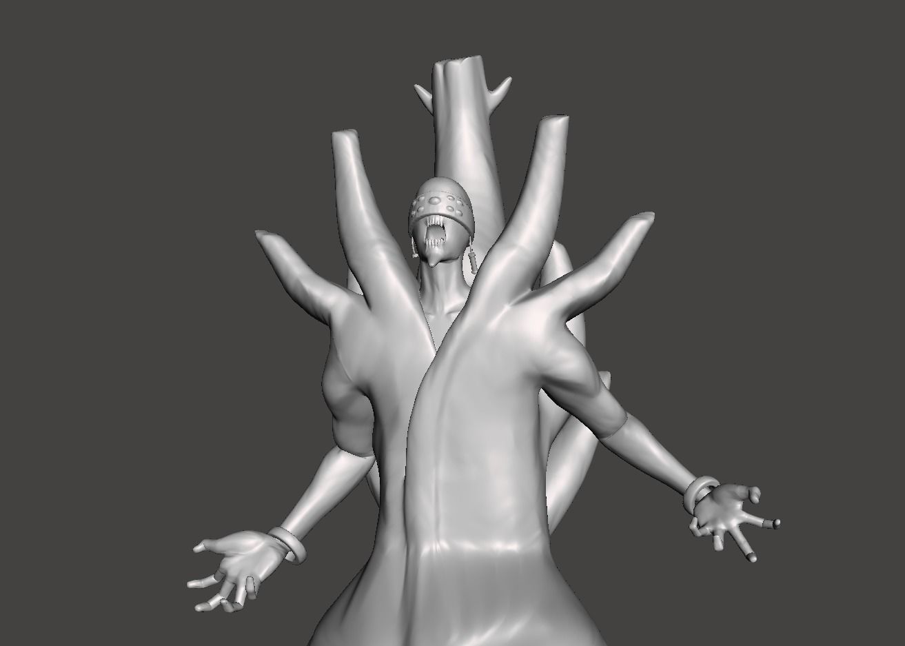 Gedo Statue 3D Model 3D print model_1