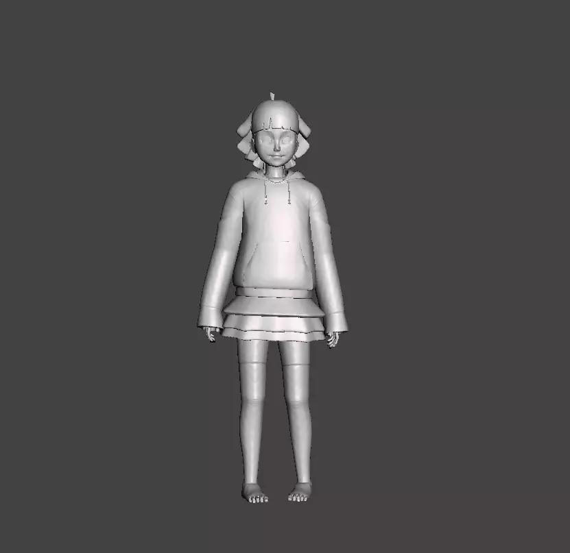 Uzumaki Himawari 3D Model 3D print model