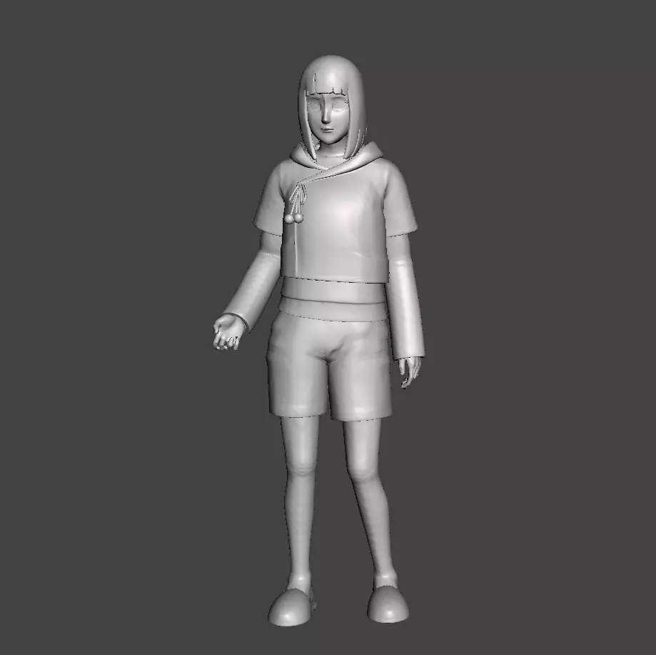 Hyuga Hinata Boruto 3D Model 3D print model_0