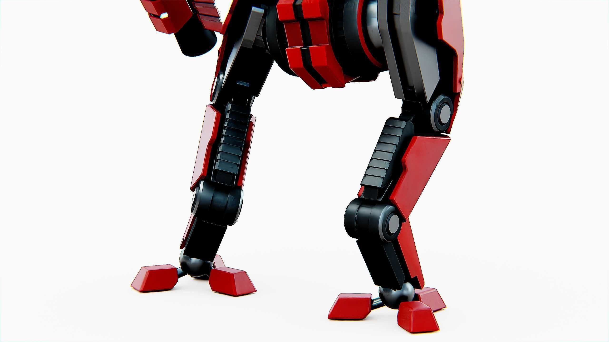 BATTLE DROID ONYX-5 Rigged for Unreal Engine - Unity - MIXAMO 3D model_29