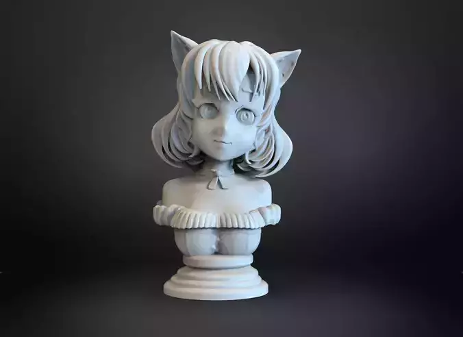 Cat Girl Bust