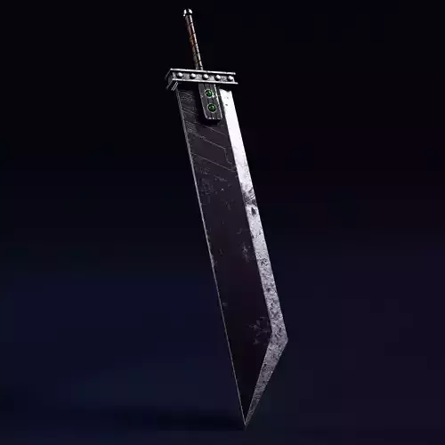 Buster Sword 3D model