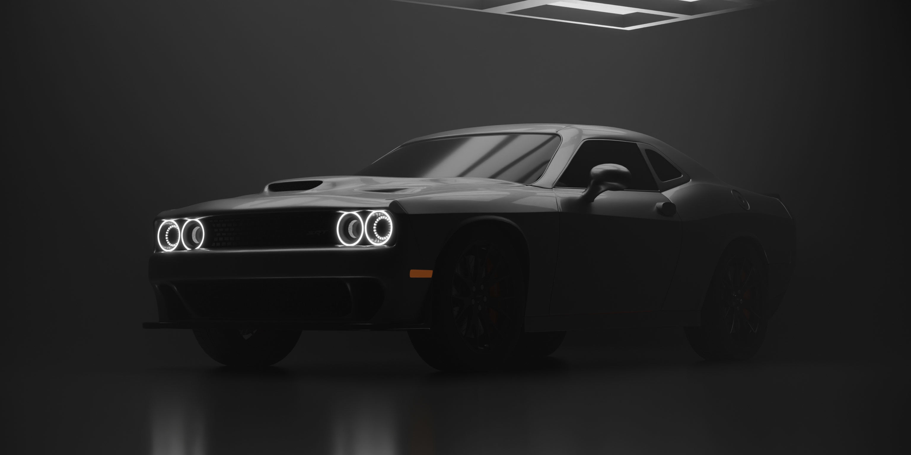 Dodge SRT HellCat 3D model_3
