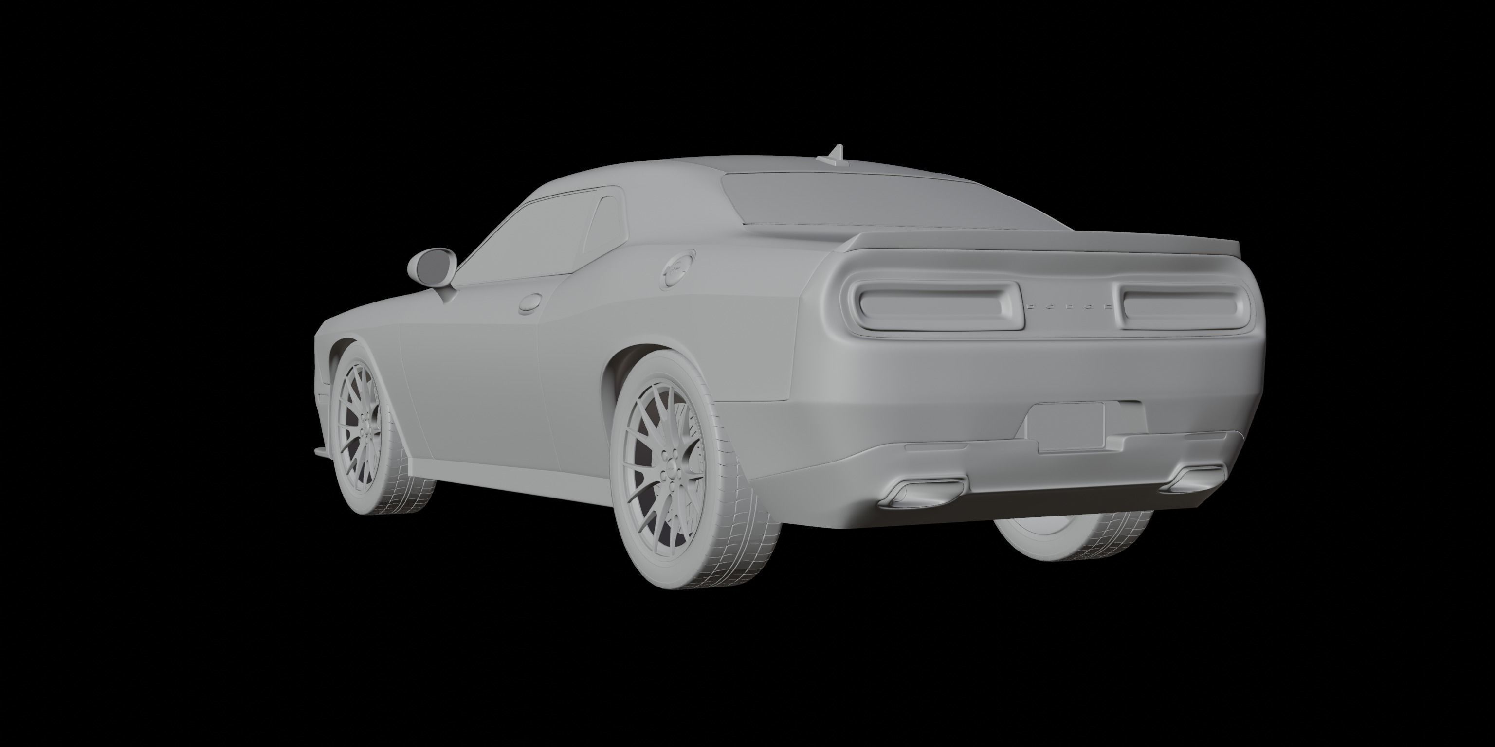 Dodge SRT HellCat 3D model_6