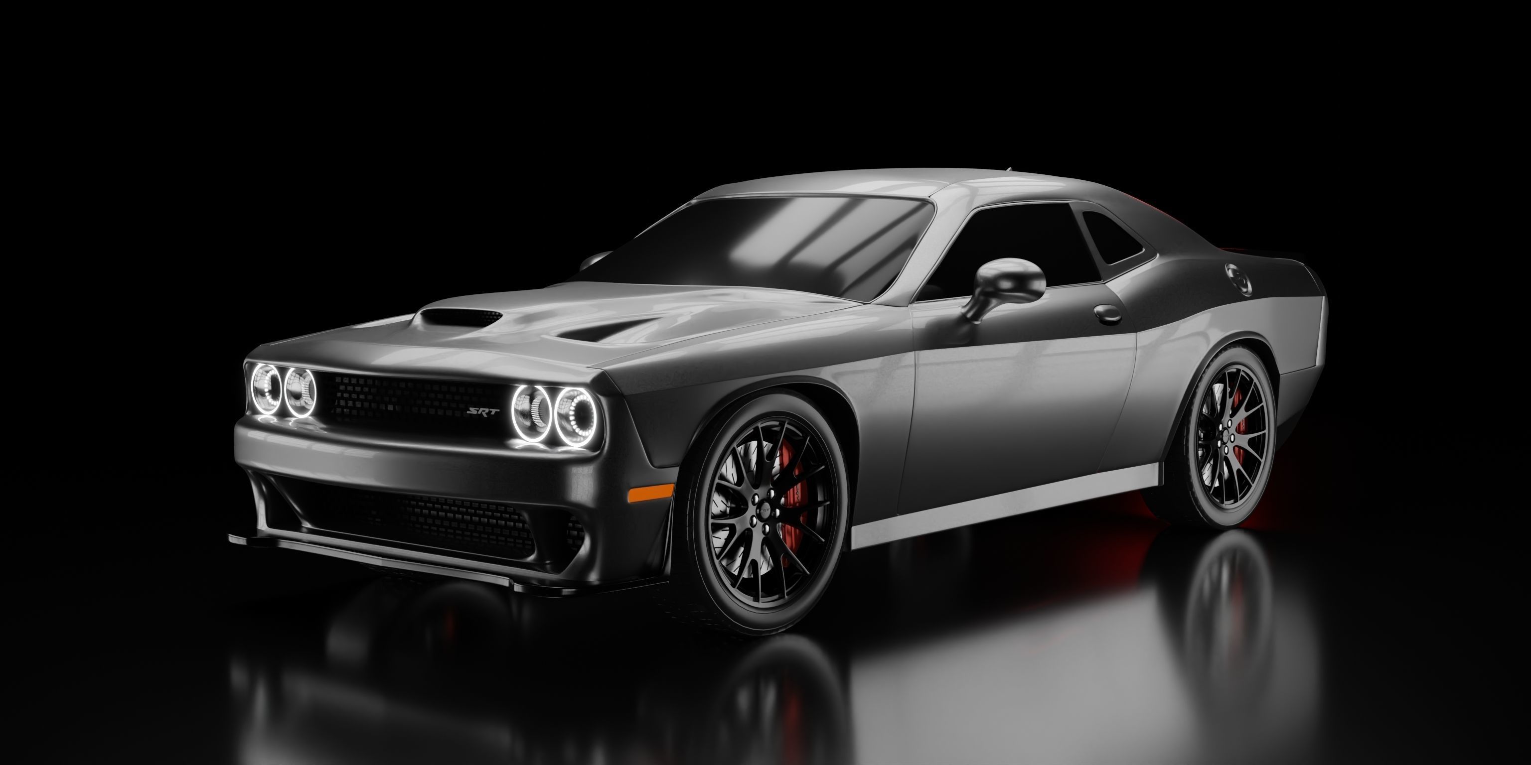 Dodge SRT HellCat 3D model_1