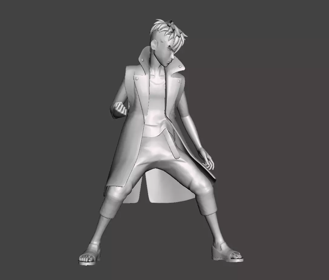 Kawaki Boruto 3D Model 3D print model
