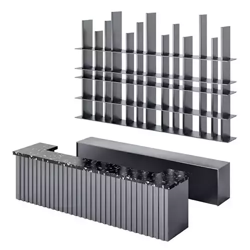 Bar area for a coffee shop