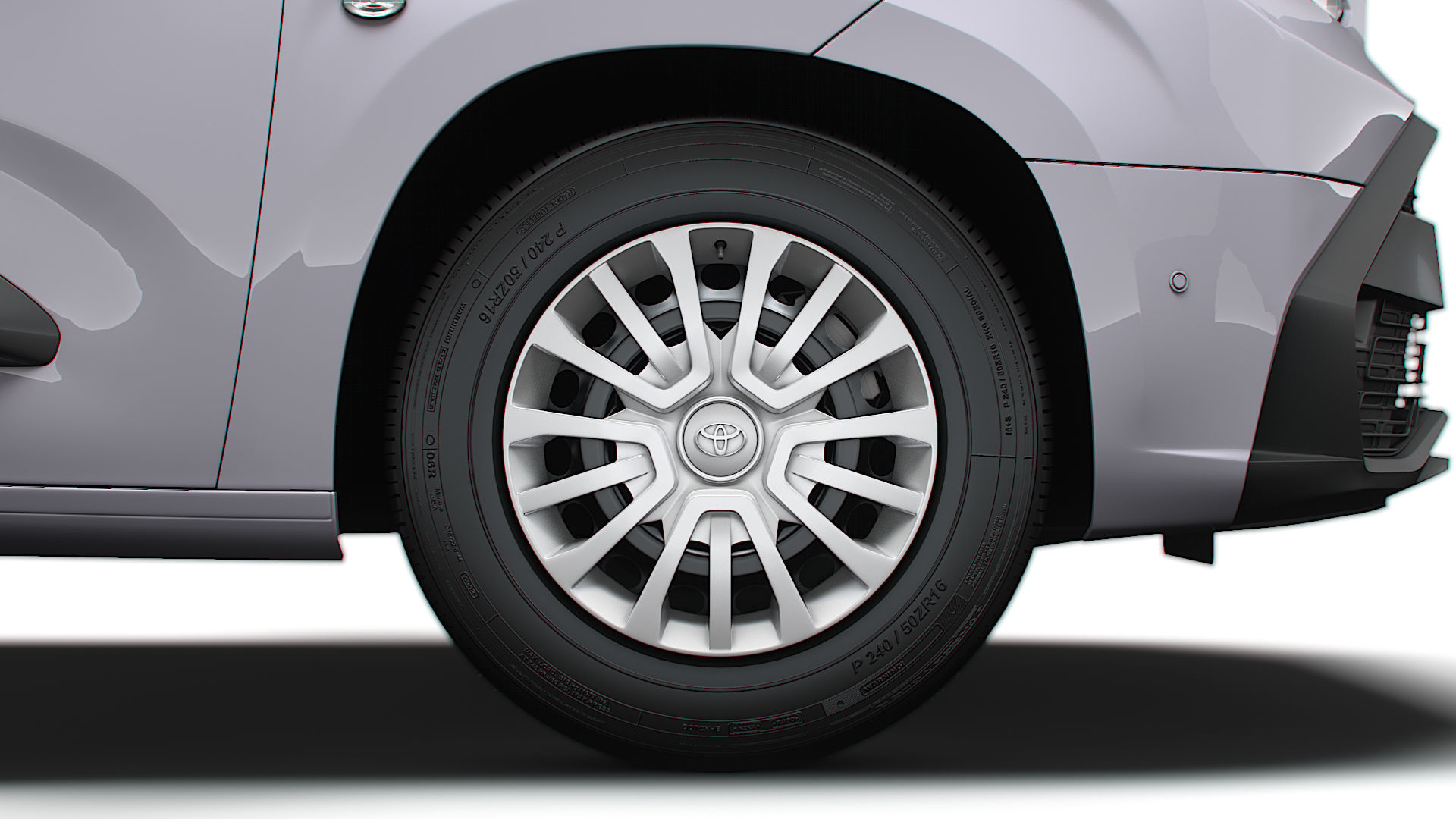 Toyota ProAce City Van SWB 2024 3D model_26