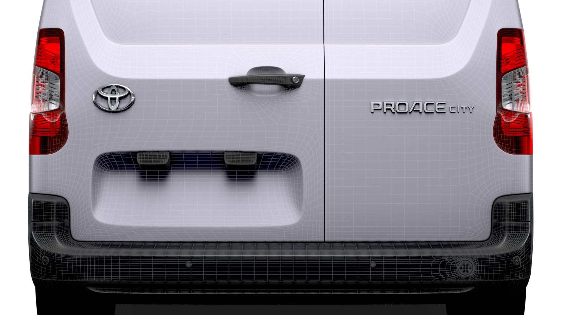 Toyota ProAce City Van SWB 2024 3D model_23