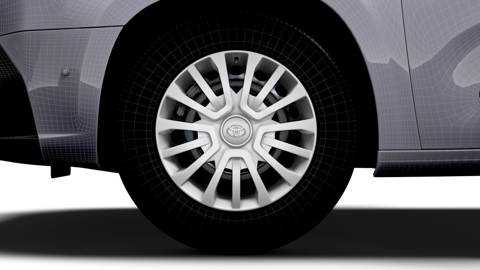 Toyota ProAce City Van SWB 2024 3D model_11