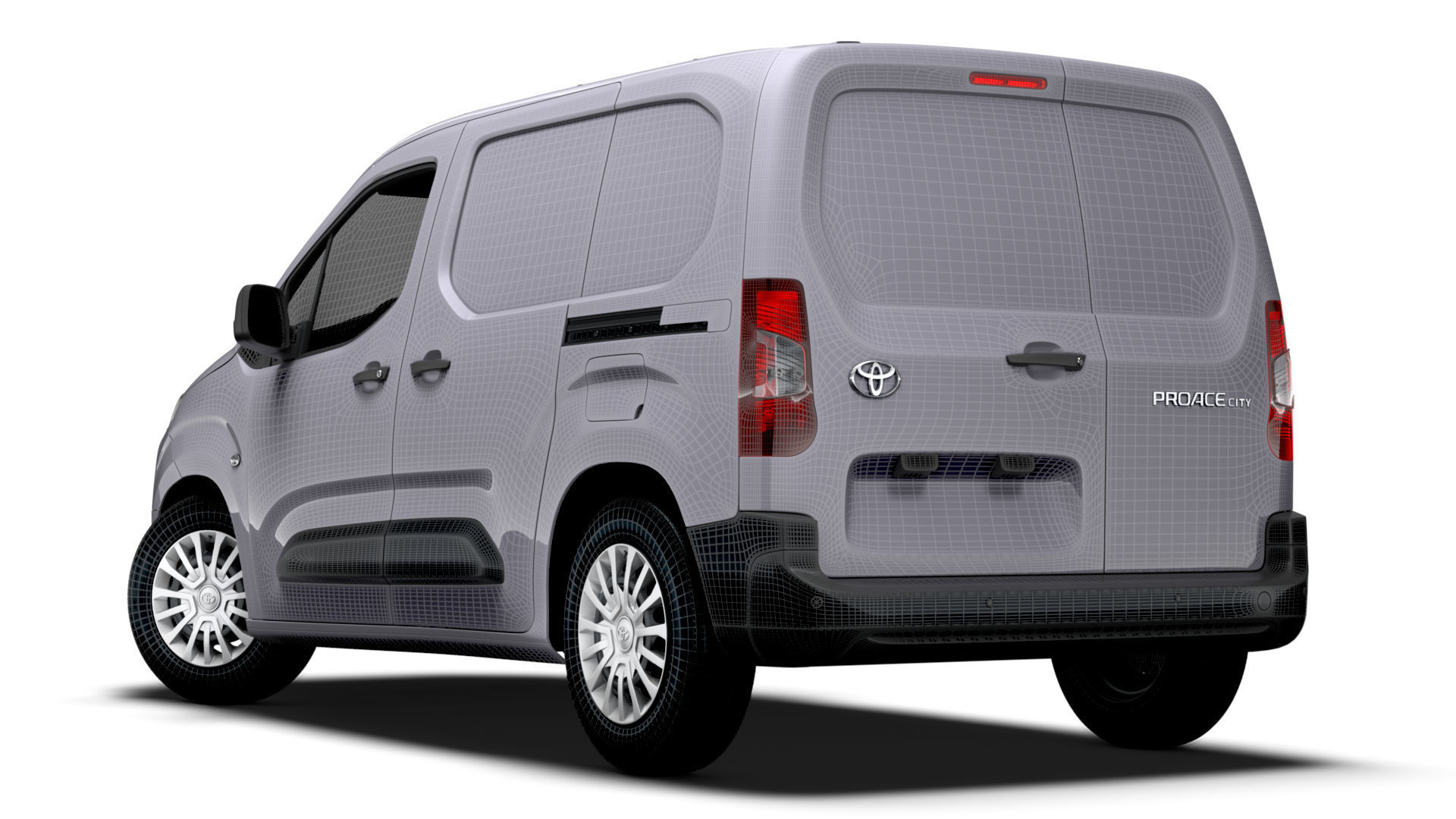 Toyota ProAce City Van SWB 2024 3D model_21