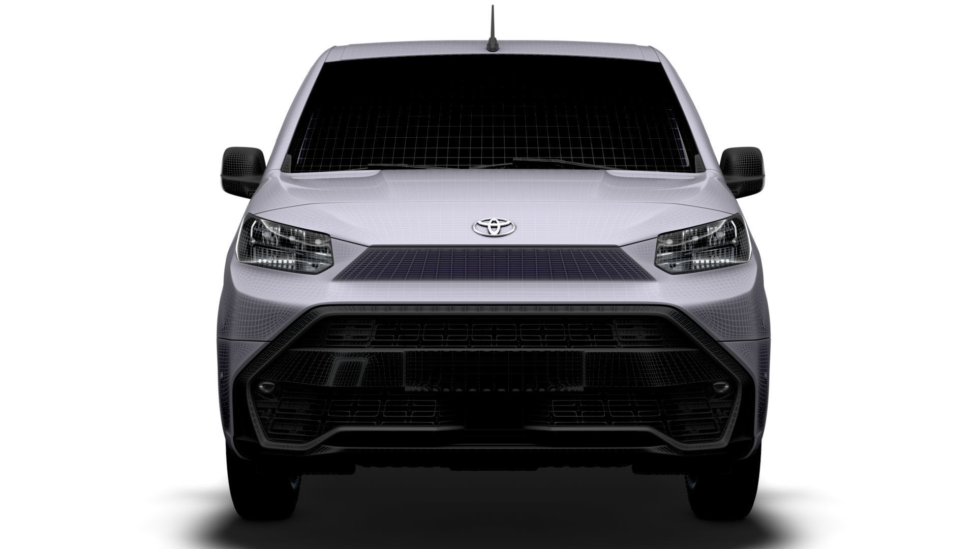 Toyota ProAce City Van SWB 2024 3D model_10