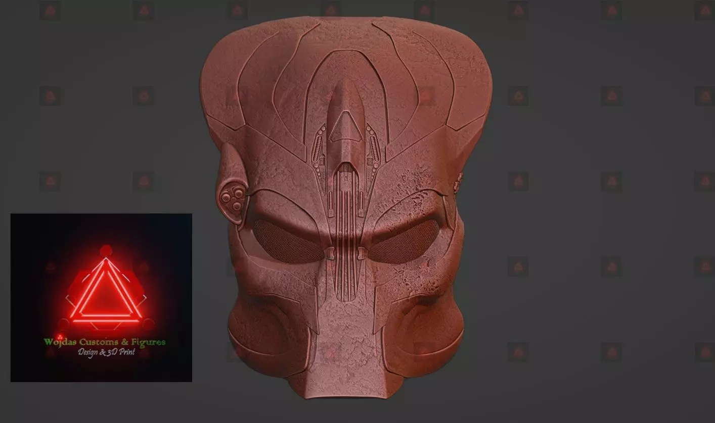 Predator Bio Mask ver 14 3D print model