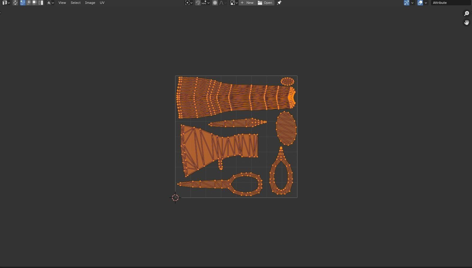 Axe and hammer Free low-poly 3D model_7
