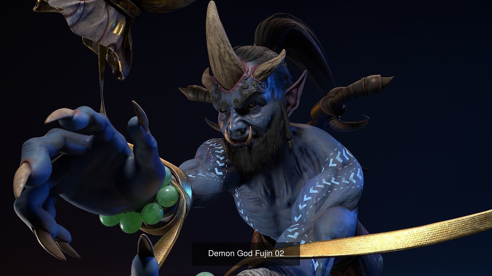 Demon God pack 3D Model Collection_11