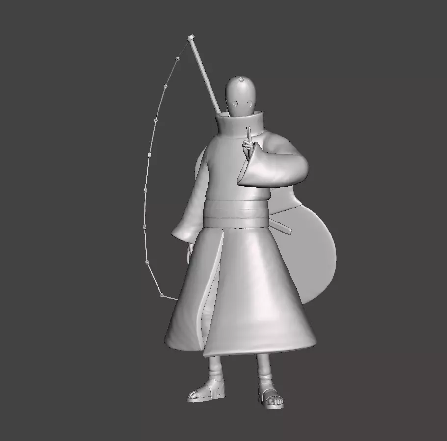 Obito Great Ninja War 3D Model 3D print model