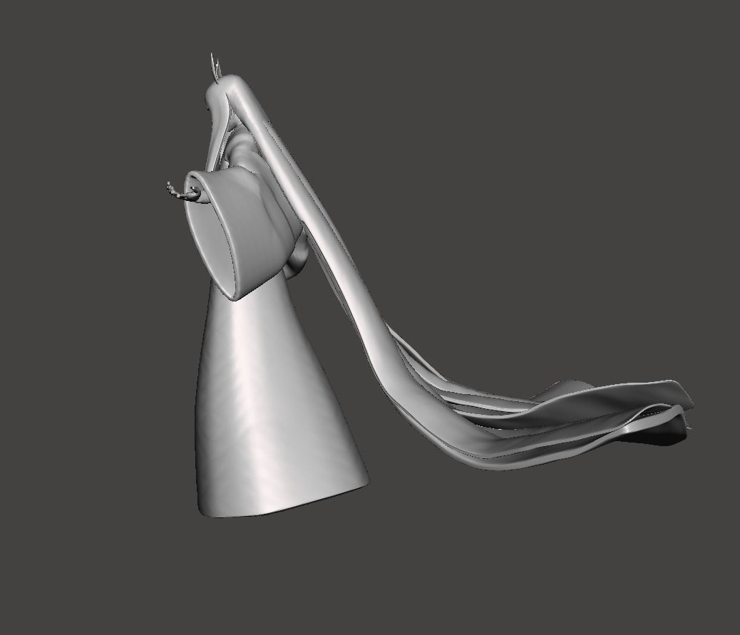 Kaguya Otsutsuki 3D Model 3D print model_2