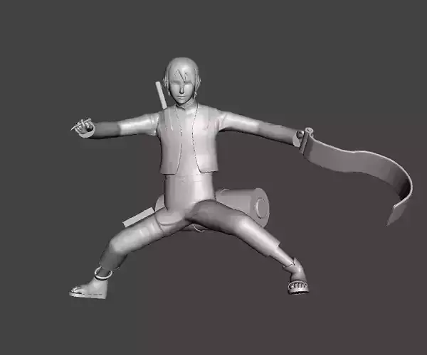 Sai Boruto 3D Model