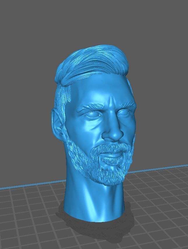 Lionel Messi 3D for printing 3D print model  3D print model_2