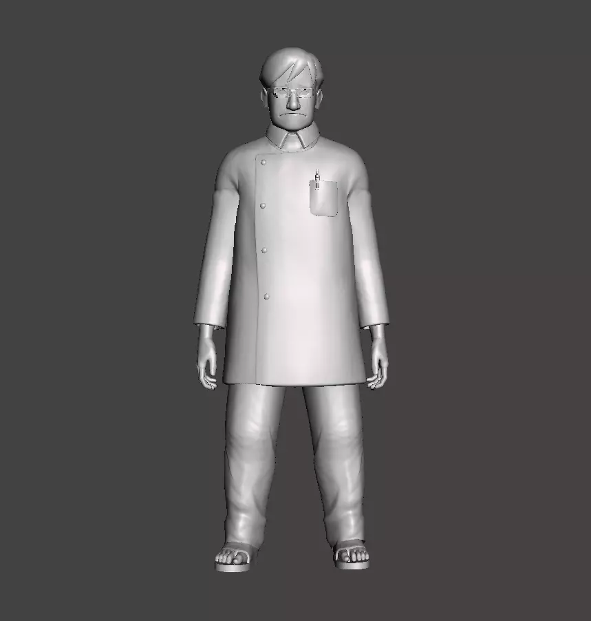 Katasuke Tono 3D Model 3D print model_0