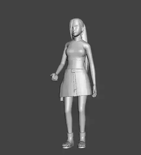 Ino Yamanaka Chunin 3D Model