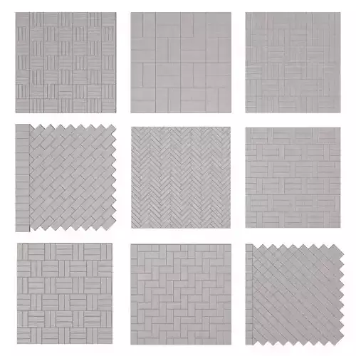 Paving stones 9 types