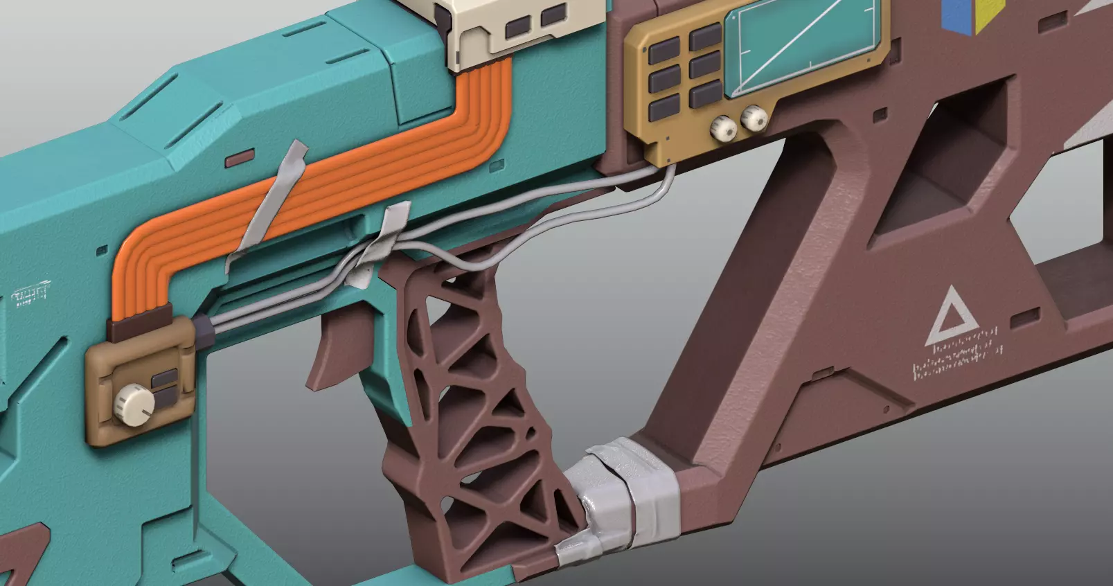 Mastablasta Gun 3D model