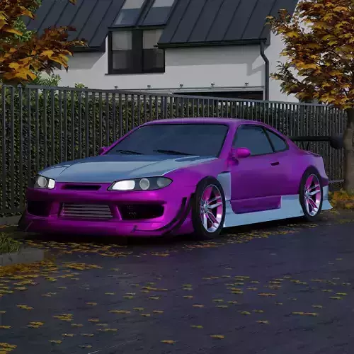 Nissan silvia s15 tuning  3D model