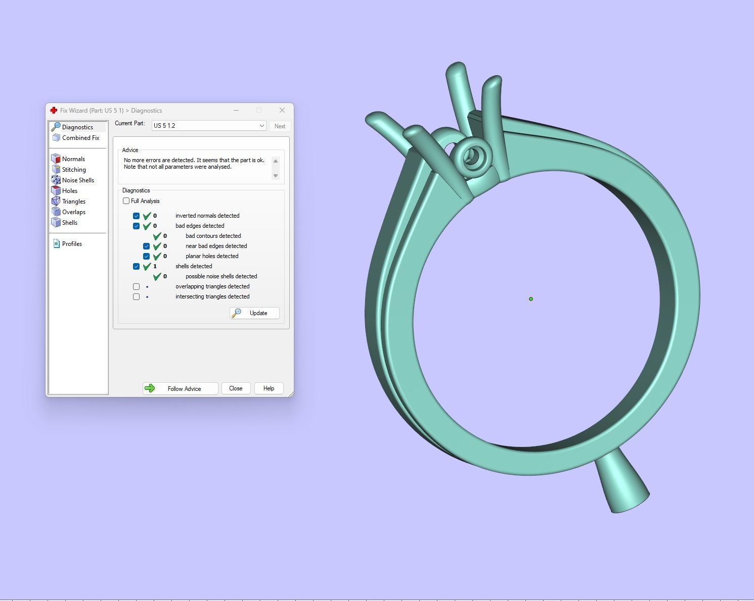 Solitaire Ring Collection   3D print model_6
