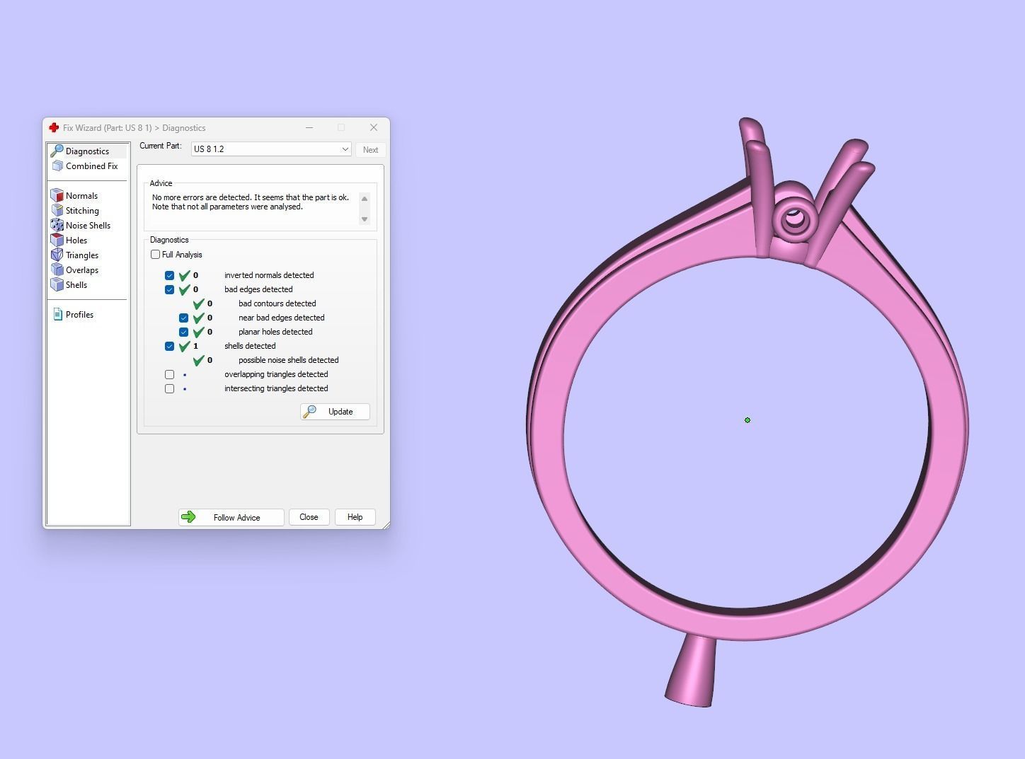 Solitaire Ring Collection   3D print model_11