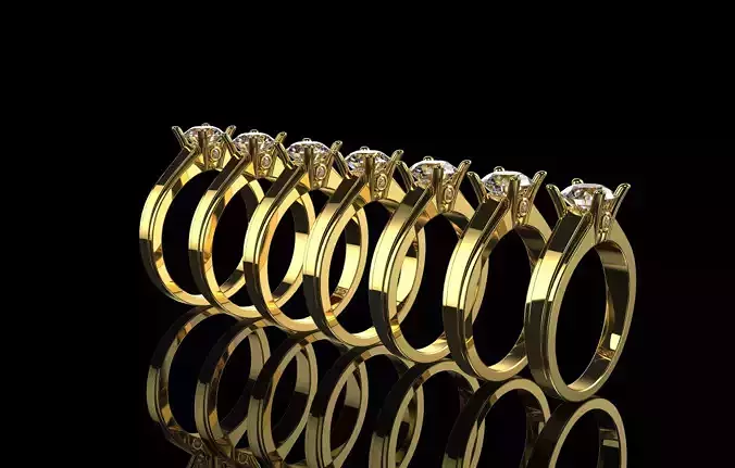 Solitaire Ring Collection  