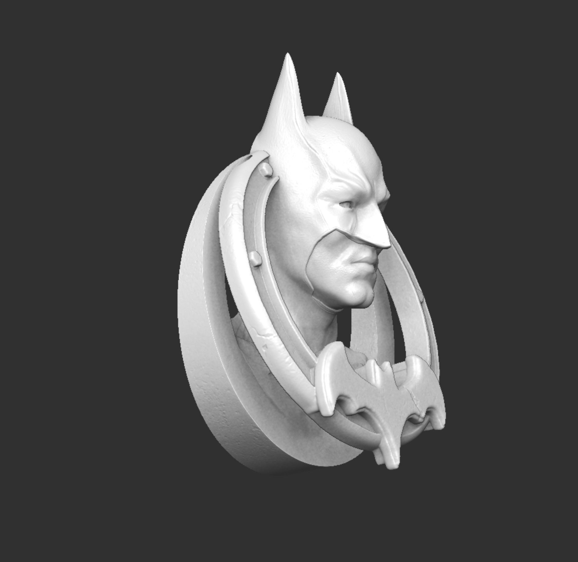 Batman Door Knocker 3D print model_5