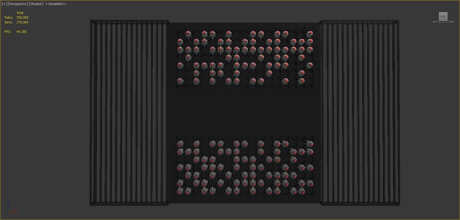 Wine Shelf 7 3D model_4