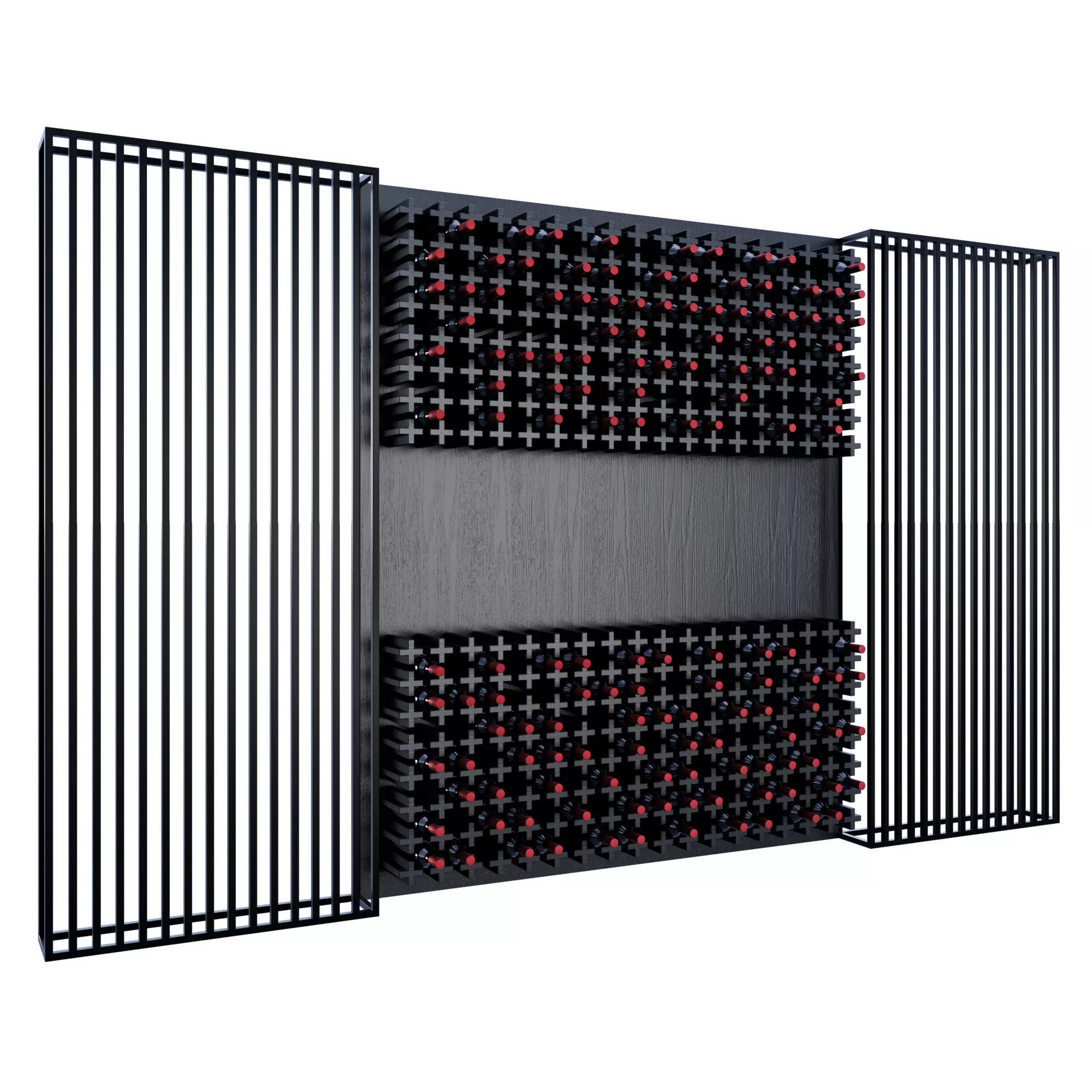 Wine Shelf 7 3D model_0