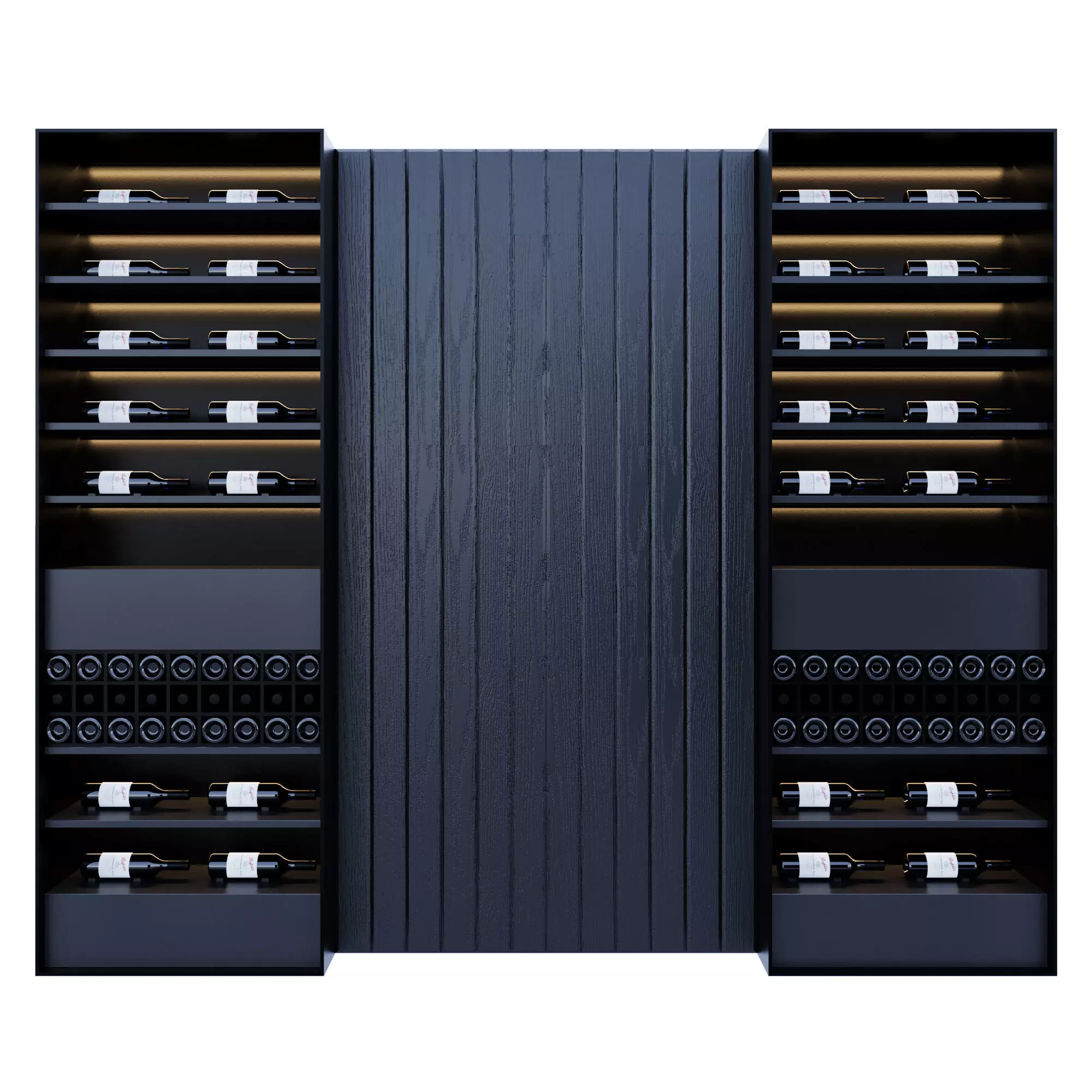 Wine Shelf 8 3D model_0