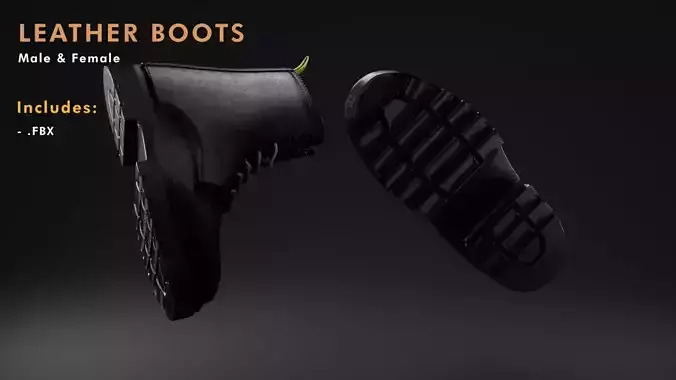 Leather Boots - Gant Style