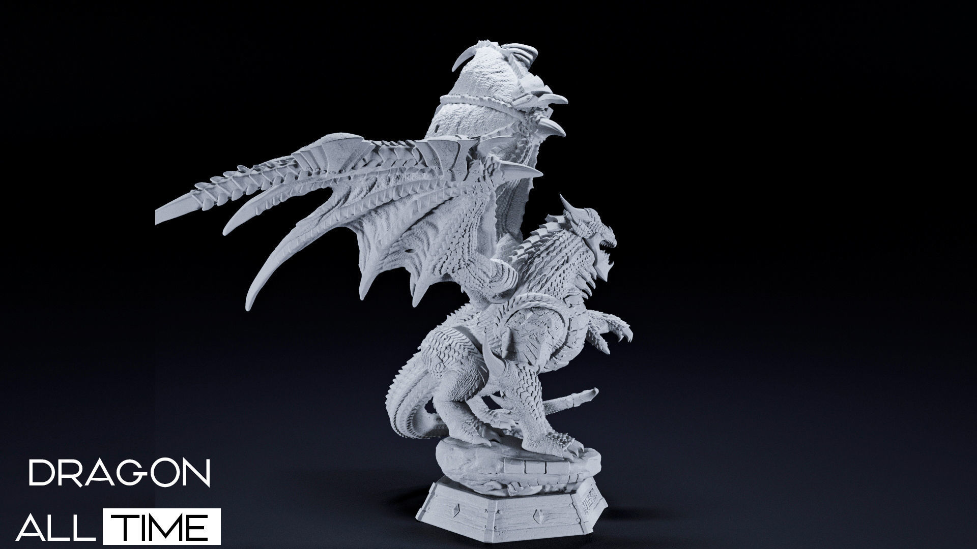 Deathwing Dragon 3D print model_6