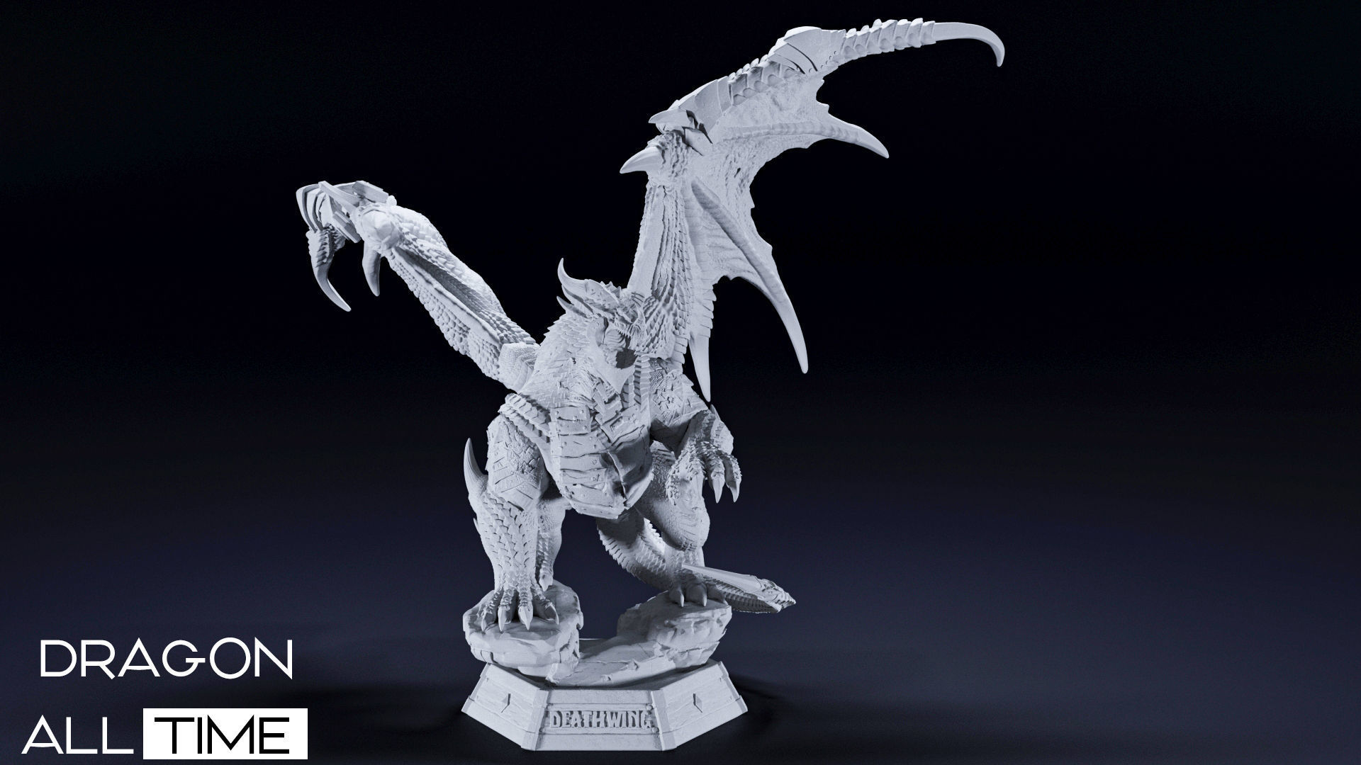 Deathwing Dragon 3D print model_3