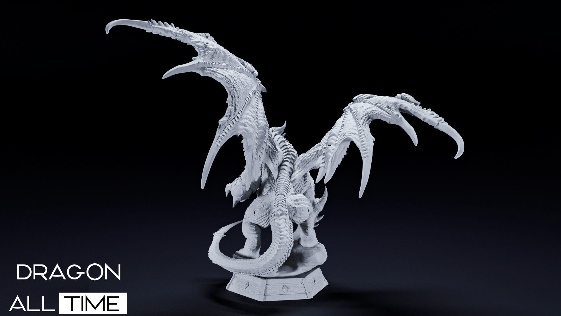 Deathwing Dragon 3D print model_2