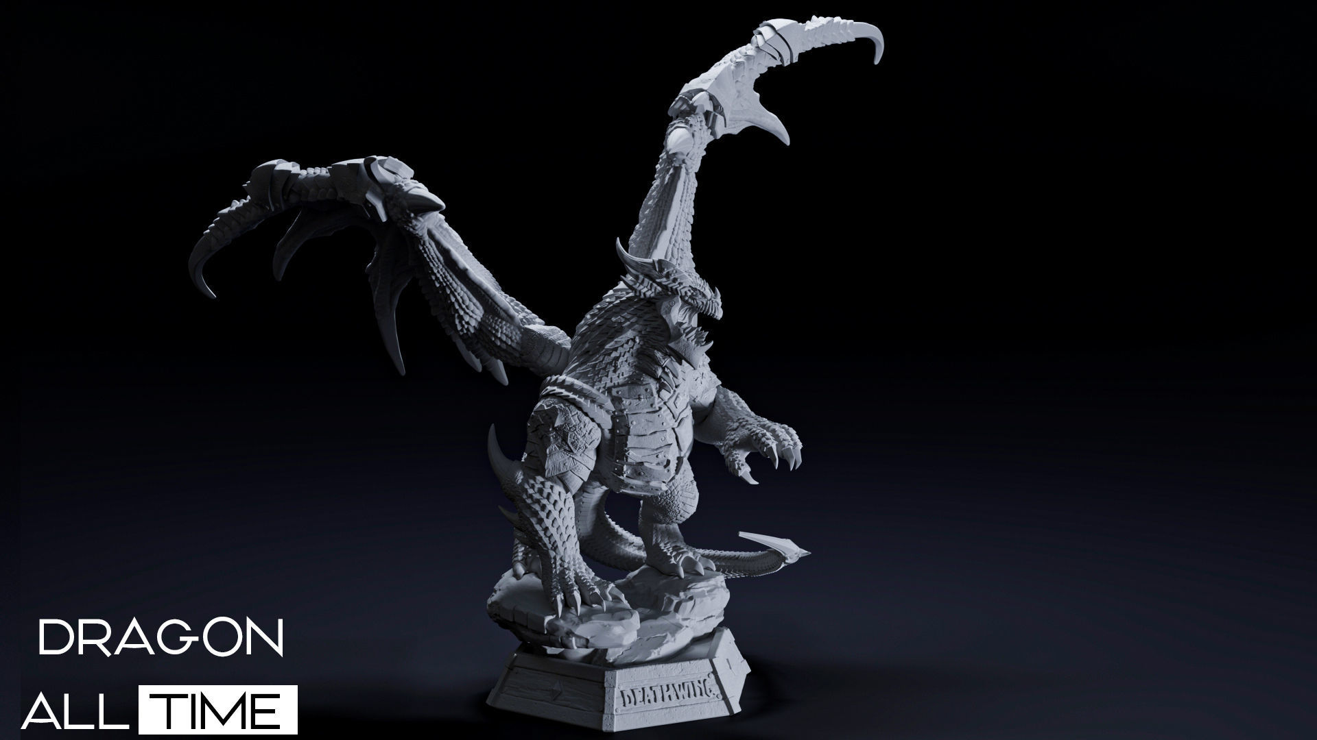 Deathwing Dragon 3D print model_1
