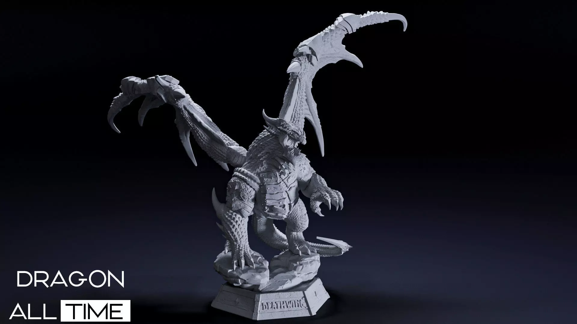 Deathwing Dragon 3D print model_0