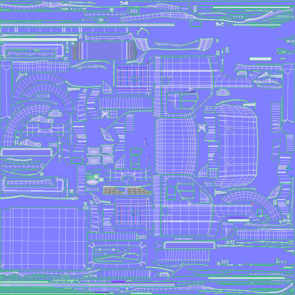 Tow truck NYPD Low-poly 3D model_63