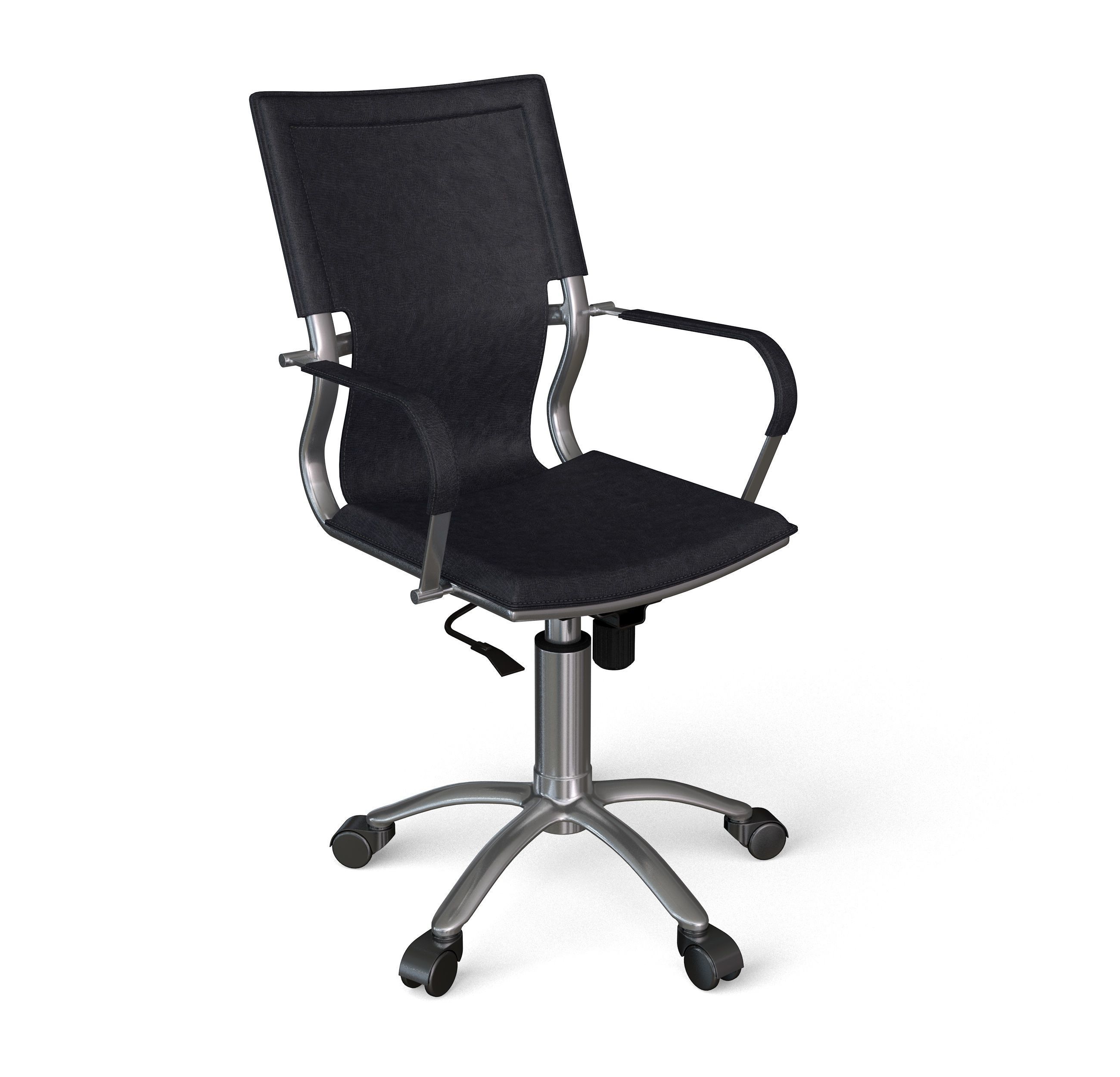 Office Chair 3D model_8