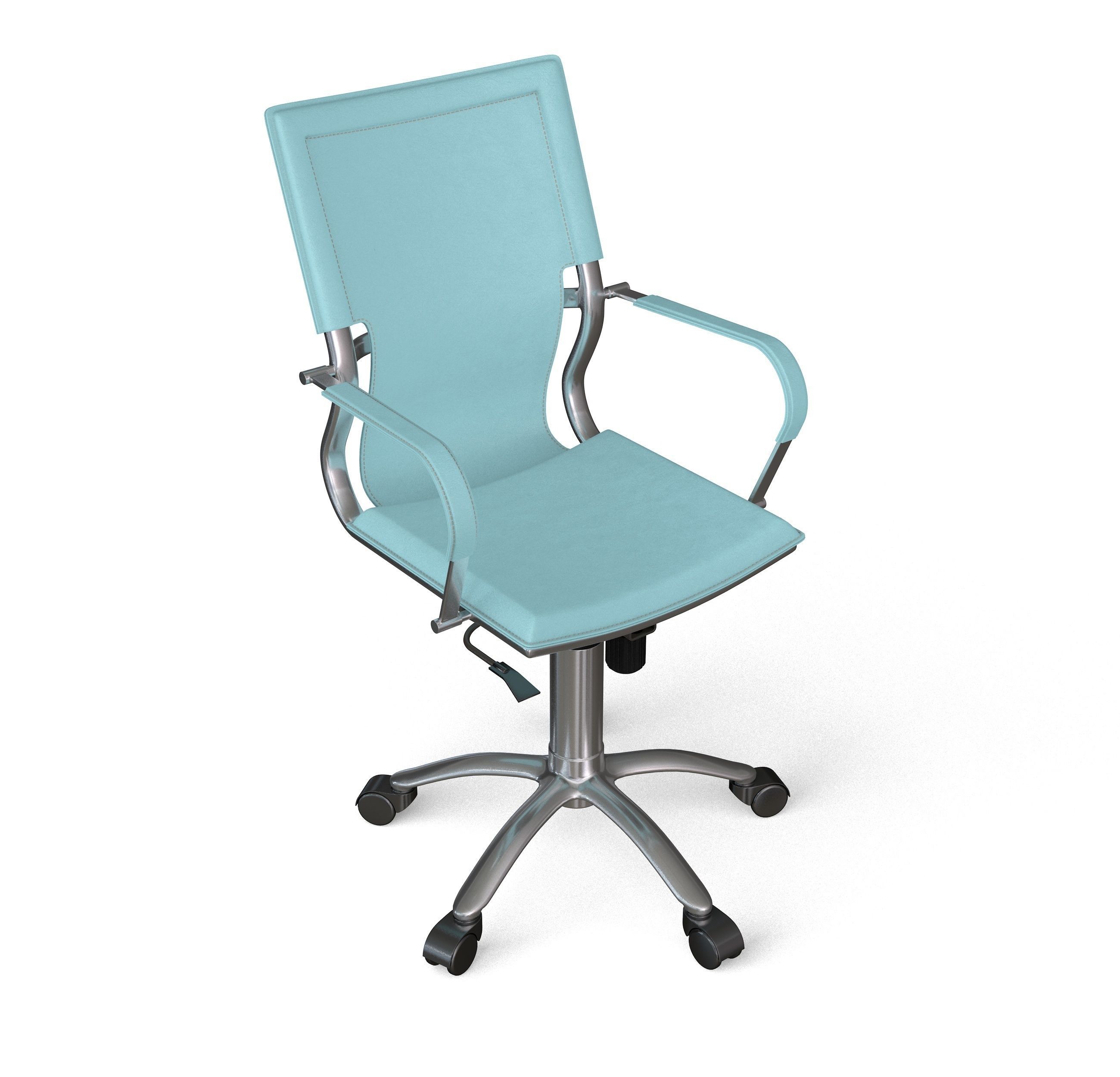 Office Chair 3D model_4
